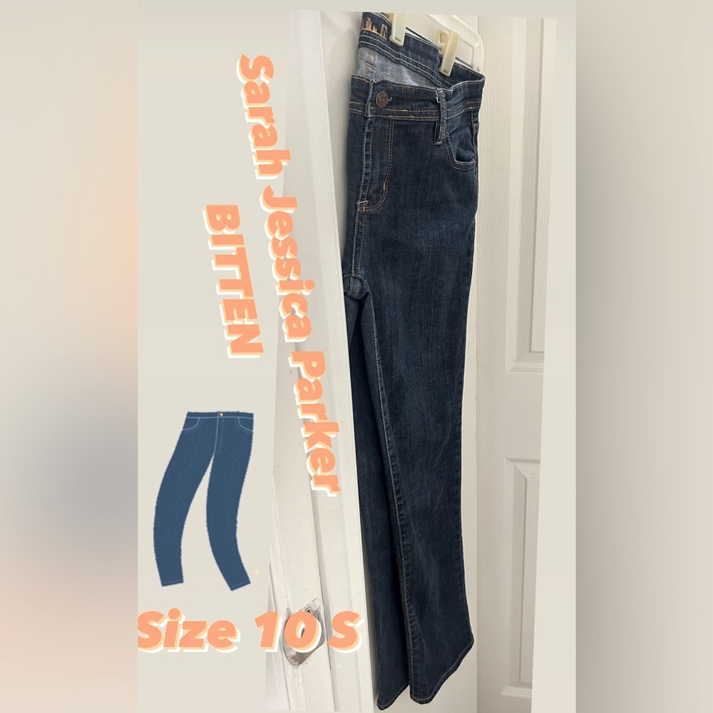 Bitten Sarah Jessica Parker jeans size 10S